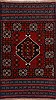 Baluch Red Hand Knotted 29 X 48  Area Rug 100-17921 Thumb 0