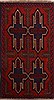 Baluch Red Hand Knotted 27 X 47  Area Rug 100-17925 Thumb 0