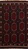 Baluch Black Hand Knotted 28 X 47 Area Rug 100-17931 Thumb 0