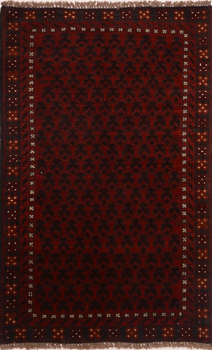 Baluch Red Hand Knotted 28 X 45  Area Rug 100-17935 Image 0