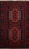 Baluch Red Hand Knotted 28 X 45  Area Rug 100-17938 Thumb 0
