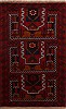 Baluch Red Hand Knotted 211 X 48  Area Rug 100-17945 Thumb 0