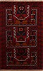 Baluch Red Hand Knotted 211 X 48 Area Rug 100-17945 Thumb 0