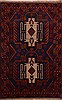 Baluch Red Hand Knotted 210 X 47  Area Rug 100-17946 Thumb 0