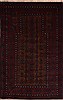 Baluch Red Hand Knotted 30 X 48 Area Rug 100-17952 Thumb 0