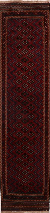 Baluch Red Runner Hand Knotted 21 X 810  Area Rug 100-17990 Image 0