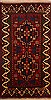 Baluch Red Hand Knotted 36 X 64  Area Rug 100-18006 Thumb 0