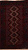 Baluch Red Hand Knotted 39 X 65 Area Rug 100-18010 Thumb 0