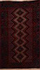 Baluch Red Hand Knotted 39 X 65  Area Rug 100-18010 Thumb 0