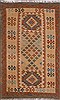 Kilim Beige Hand Knotted 33 X 54 Area Rug 100-18023 Thumb 0
