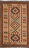 Kilim Beige Hand Knotted 33 X 54  Area Rug 100-18023 Thumb 0