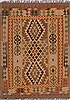 Kilim Beige Hand Knotted 37 X 411  Area Rug 100-18026 Thumb 0