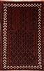 Baluch Red Hand Knotted 29 X 44  Area Rug 100-18037 Thumb 0