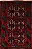 Baluch Red Hand Knotted 29 X 42  Area Rug 100-18041 Thumb 0