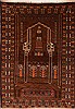 Baluch Brown Hand Knotted 28 X 310  Area Rug 100-18042 Thumb 0