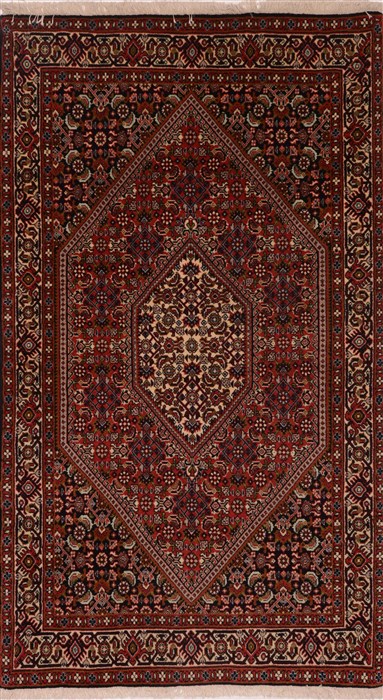 Bidjar Red Hand Knotted 30 X 51 Area Rug 100-18048 Image 0
