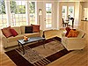 Gabbeh Beige Machine Made 80 X 110 Area Rug 100-18075 Thumb 4