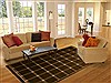 Modern Green Machine Made 79 X 104 Area Rug 100-18076 Thumb 4
