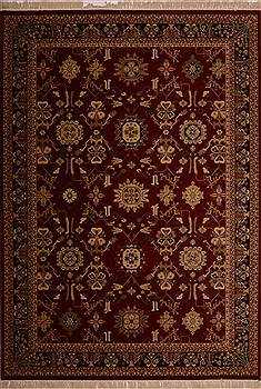 Jaipur Red Machine Made 7'10" X 11'2"  Area Rug 100-18079