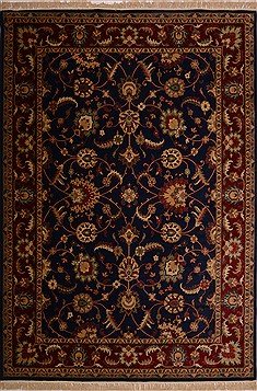 Jaipur Blue Machine Made 7'10" X 11'2"  Area Rug 100-18080