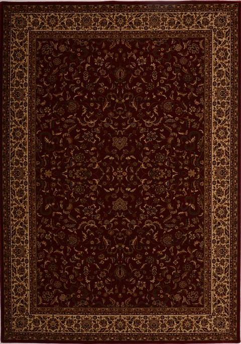 Kashan Red Machine Made 710 X 112  Area Rug 100-18081 Image 0
