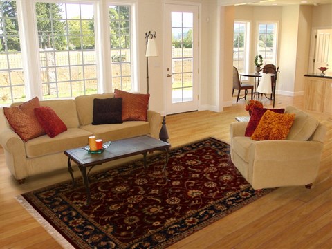 Jaipur Red Machine Made 710 X 112  Area Rug 100-18083 Image 4
