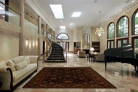 Kashan Black Machine Made 710 X 112  Area Rug 100-18084 Image 1