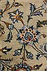 Kashan Beige Hand Knotted 911 X 134  Area Rug 400-18086 Thumb 19