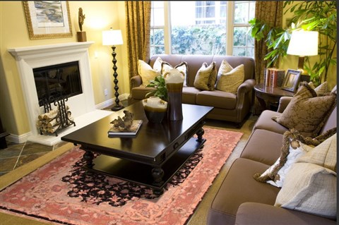 Tabriz Black Hand Knotted 67 X 103  Area Rug 400-18087 Image 2