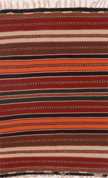 Kilim Red Hand Knotted 22 X 34  Area Rug 100-18093 Image 0