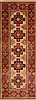 Kazak Red Runner Hand Knotted 26 X 68  Area Rug 100-18096 Thumb 0