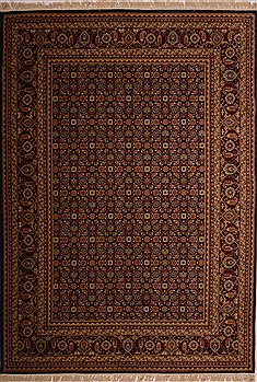 Turkish Hamedan Red Rectangle 8x11 ft synthetic Carpet 18097