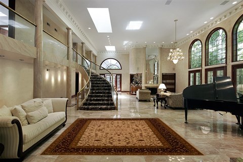 Bakhtiar Beige Machine Made 711 X 1011 Area Rug 100-18098 Image 1