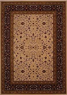 Bakhtiar Beige Machine Made 7'11" X 10'11"  Area Rug 100-18098