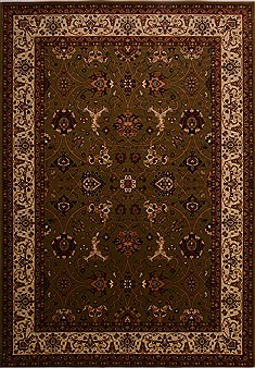 Bidjar Green Machine Made 7'10" X 11'2"  Area Rug 100-18099