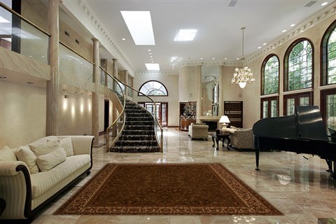 Kashan Green Machine Made 710 X 112  Area Rug 100-18100 Image 1