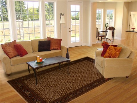 Herati Red Machine Made 710 X 112 Area Rug 100-18104 Image 4