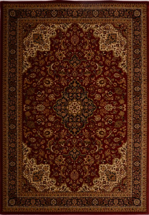 Kashan Red Machine Made 710 X 112  Area Rug 100-18105 Image 0