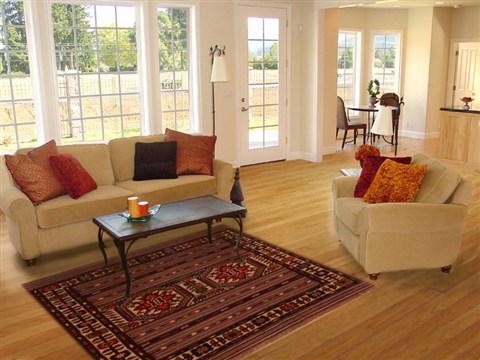 Kilim Red Hand Knotted 44 X 511  Area Rug 100-18115 Image 5