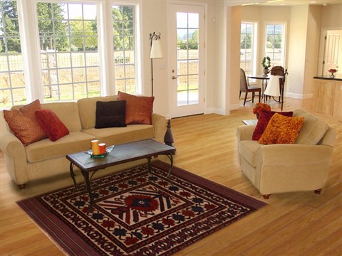 Kilim Red Hand Knotted 42 X 511  Area Rug 100-18119 Image 5