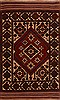 Kilim Red Hand Knotted 41 X 63  Area Rug 100-18121 Thumb 0