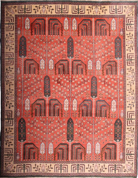 Serapi Purple Machine Made 101 X 1210 Area Rug 400-18123 Image 0