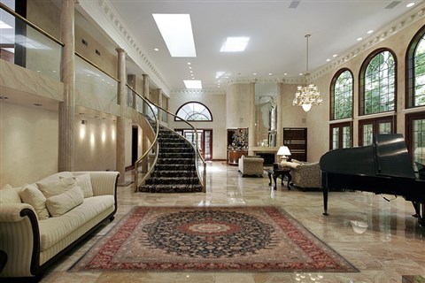 Tabriz Black Hand Knotted 60 X 94  Area Rug 100-18127 Image 1