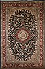 Tabriz Black Hand Knotted 60 X 94  Area Rug 100-18127 Thumb 0