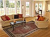 Tabriz Red Hand Knotted 60 X 93  Area Rug 100-18128 Thumb 4