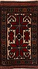 Kilim Red Hand Knotted 27 X 46  Area Rug 100-18130 Thumb 0