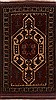 Kilim Red Hand Knotted 39 X 50  Area Rug 100-18132 Thumb 0