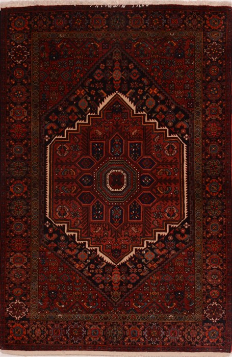 Gholtogh Red Hand Knotted 33 X 410  Area Rug 100-18133 Image 0