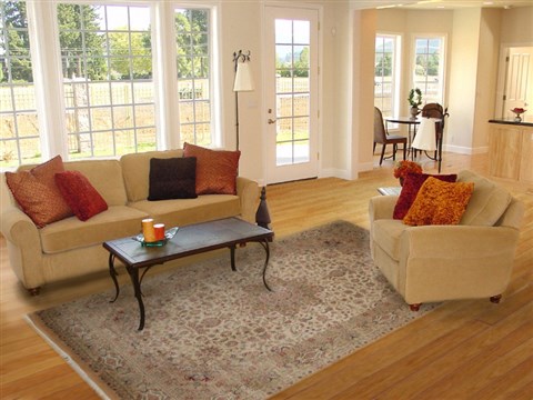 Tabriz White Hand Knotted 68 X 100  Area Rug 100-18142 Image 4