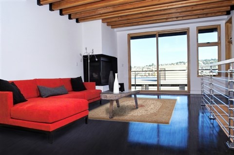 Tabriz Beige Hand Knotted 80 X 106  Area Rug 100-18144 Image 5